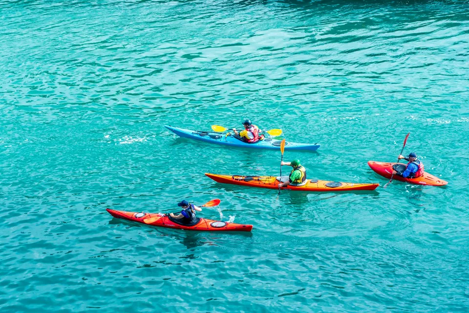 Kayaking at Murudeshwar Beach, Murudeshwar
